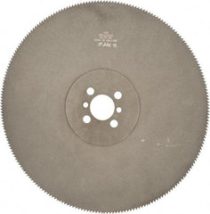 Kinkelder Saw - 350mm Blade Diam, 220 Teeth, High Speed Steel Cold Saw Blade - 40mm Arbor Hole Diam, 2.5mm Blade Thickness - Exact Tool & Supply