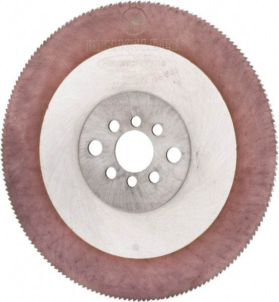 Kinkelder Saw - 225mm Blade Diam, 180 Teeth, High Speed Steel Cold Saw Blade - 32mm Arbor Hole Diam, 2mm Blade Thickness - Exact Tool & Supply
