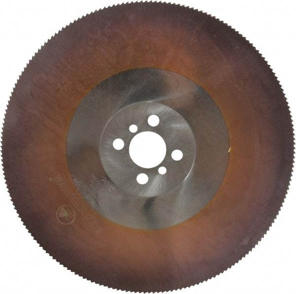 Kinkelder Saw - 315mm Blade Diam, 200 Teeth, High Speed Steel Cold Saw Blade - 40mm Arbor Hole Diam, 2.5mm Blade Thickness - Exact Tool & Supply
