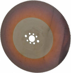 Kinkelder Saw - 350mm Blade Diam, 180 Teeth, High Speed Steel Cold Saw Blade - 32mm Arbor Hole Diam, 2.5mm Blade Thickness - Exact Tool & Supply