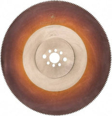 Kinkelder Saw - 350mm Blade Diam, 280 Teeth, High Speed Steel Cold Saw Blade - 32mm Arbor Hole Diam, 2.5mm Blade Thickness - Exact Tool & Supply