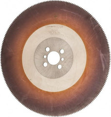 Kinkelder Saw - 350mm Blade Diam, 280 Teeth, High Speed Steel Cold Saw Blade - 40mm Arbor Hole Diam, 2.5mm Blade Thickness - Exact Tool & Supply