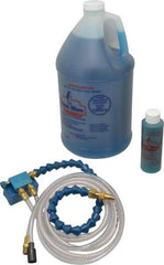 Kool Mist - 1 Gal Tank Capacity, Tankless Mist Coolant Unit - 4' Coolant Line Length, 18" Hose Length - Exact Tool & Supply