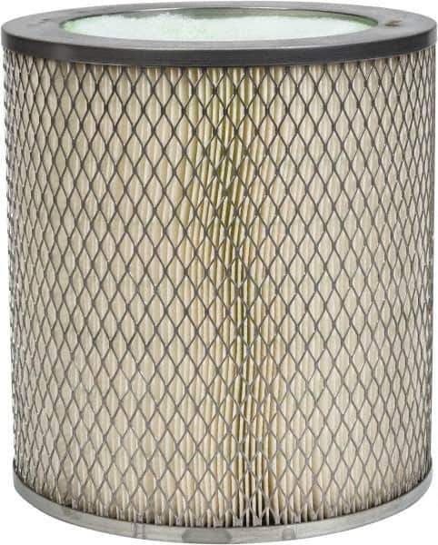 Extract-All - 9-1/4 Inch Wide, 100 Percent Cellulose Plus Polyester Air Filter - Exact Tool & Supply