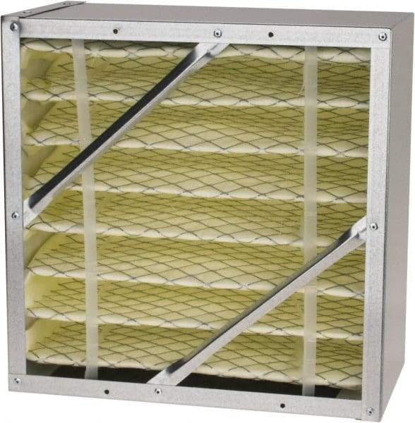 Extract-All - 6 Inch Thick x 12 Inch Wide, Replacement 95 Percent Rigid Cell Synthetic Air Filter - Exact Tool & Supply