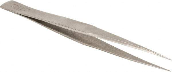 Aven - 5" OAL AA-SA Precision Tweezers - General Assembly, Precise Tip - Exact Tool & Supply