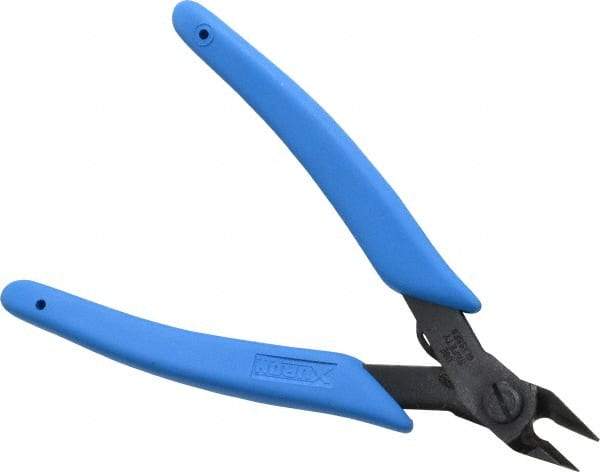 Xuron - 4-7/8" OAL, 14 AWG Capacity, Flush Cutter - Exact Tool & Supply