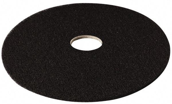 3M - Stripping Pad - 19" Machine, Black Pad, Nylon - Exact Tool & Supply
