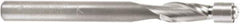 Amana Tool - 1/4" Cut Diam, 1/2" Length of Cut, 2 Flute Flush Trim Edge Profile Router Bit - Solid Carbide, 1/4" Shank Diam, 1-1/2" Shank Length, 2-3/4" OAL, Uncoated - Exact Tool & Supply
