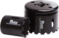 M.K. MORSE - 6-5/8" Diam, 1-15/16" Cutting Depth, Hole Saw - Carbide Grit Saw, Gulleted Edge - Exact Tool & Supply