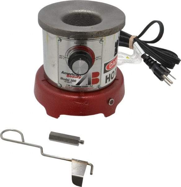 American Beauty - General Purpose Solder Pot - 16 Ounce - Exact Tool & Supply
