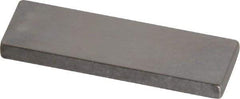 Mitutoyo - 0.105" Rectangular Steel Gage Block - Accuracy Grade AS-1, Includes Certificate of Inspection - Exact Tool & Supply