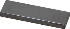 Mitutoyo - 0.11" Rectangular Steel Gage Block - Accuracy Grade AS-1, Includes Certificate of Inspection - Exact Tool & Supply