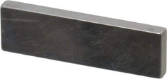 Mitutoyo - 0.112" Rectangular Steel Gage Block - Accuracy Grade AS-1, Includes Certificate of Inspection - Exact Tool & Supply