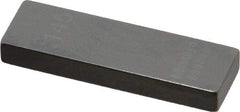 Mitutoyo - 0.145" Rectangular Steel Gage Block - Accuracy Grade AS-1, Includes Certificate of Inspection - Exact Tool & Supply