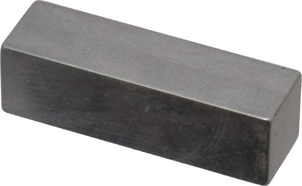 Mitutoyo - 0.35" Rectangular Steel Gage Block - Accuracy Grade AS-1, Includes Certificate of Inspection - Exact Tool & Supply