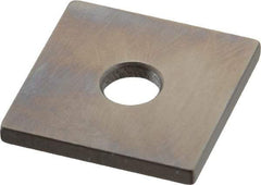 Mitutoyo - 0.103" Square Steel Gage Block - Accuracy Grade 0, Includes Certificate of Inspection - Exact Tool & Supply