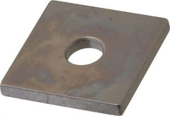 Mitutoyo - 0.117" Square Steel Gage Block - Accuracy Grade 0, Includes Certificate of Inspection - Exact Tool & Supply
