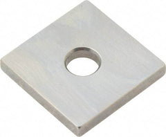 Mitutoyo - 0.134" Square Steel Gage Block - Accuracy Grade 0, Includes Certificate of Inspection - Exact Tool & Supply