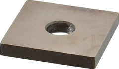 Mitutoyo - 0.136" Square Steel Gage Block - Accuracy Grade 0, Includes Certificate of Inspection - Exact Tool & Supply