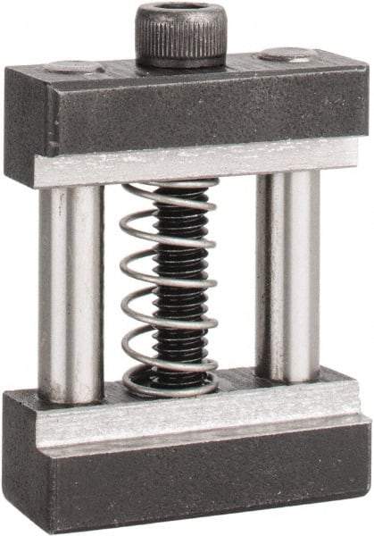 Gibraltar - 1 Piece Vise Work Stop - Steel, 1" Wide, 0.38" High - Exact Tool & Supply