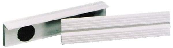 Wilton - 5-1/2" Jaw Width, Aluminum, Vise Jaw Cap - Magnetic Attachment - Exact Tool & Supply