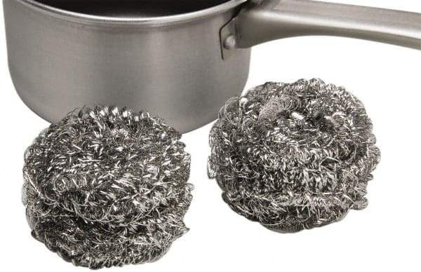 Ability One - Scouring Pad - Heavy-Duty, Gray - Exact Tool & Supply