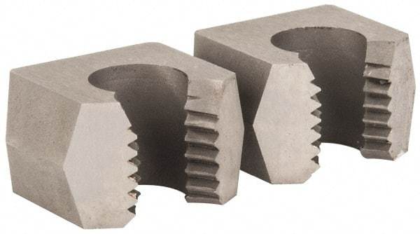 Cle-Line - M14x2.00, Collet #5, Two Piece Adjustable Die - Carbon Steel - Exact Tool & Supply