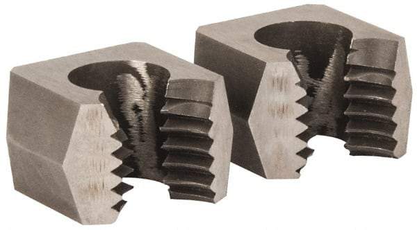 Cle-Line - M12x1.75, Collet #5, Two Piece Adjustable Die - Carbon Steel - Exact Tool & Supply
