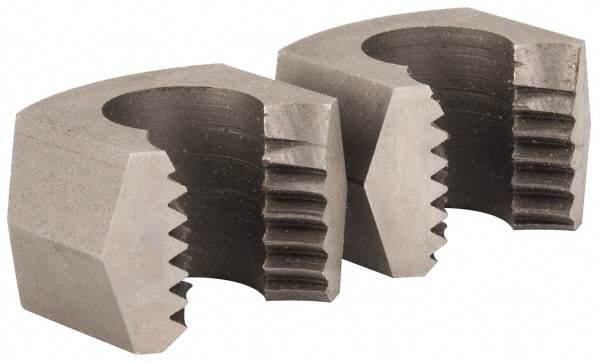 Cle-Line - 7/8-9, Collet #5, Two Piece Adjustable Die - Carbon Steel - Exact Tool & Supply