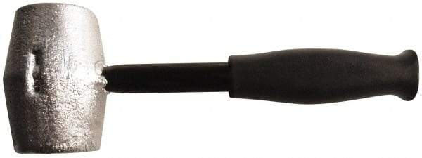 American Hammer - 5 Lb Head Mallet - 10" OAL, 9" Long Steel Handle with Grip - Exact Tool & Supply