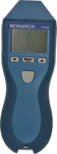 Made in USA - Accurate up to 0.01%, 0.001 to 1 RPM Resolution, Noncontact Tachometer - 6.92 Inch Long x 2.4 Inch Wide x 1.6 Inch Meter Thick, 5 to 99,999 RPM Measurement - Exact Tool & Supply