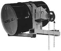 Caldwell - 2,000 Lb Load Capacity, Forklift Drum Rotator - Exact Tool & Supply