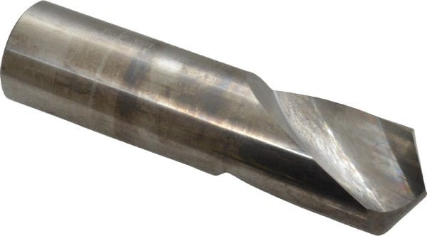 Accupro - 1" Body Diam, 120°, 4" OAL, Solid Carbide Spotting Drill - Exact Tool & Supply