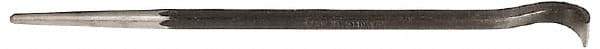 Mayhew - 16" OAL Rolling Head Pry Bar - Exact Tool & Supply