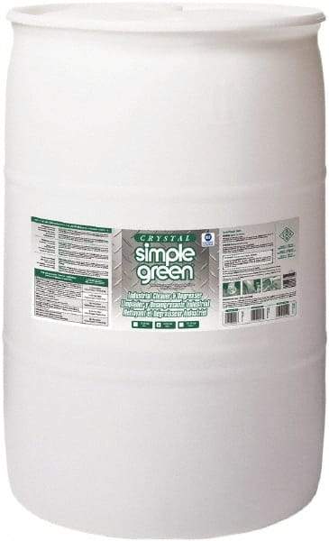 Simple Green - 55 Gal Drum Cleaner/Degreaser - Liquid, Biodegradable, Concentrated, Unscented - Exact Tool & Supply