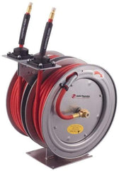 PRO-SOURCE - 50' Spring Retractable Hose Reel - 300 psi, Hose Included - Exact Tool & Supply