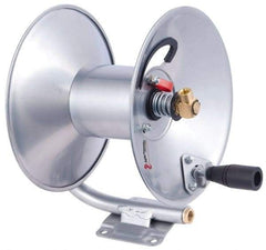 PRO-SOURCE - 50' Manual Hose Reel - 300 psi, Hose Not Included - Exact Tool & Supply