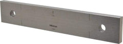 Mitutoyo - 8" Rectangular Steel Gage Block - Accuracy Grade AS-1, Includes Certificate of Inspection - Exact Tool & Supply