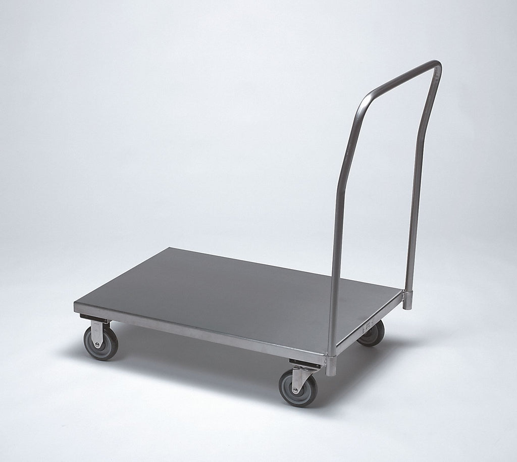 Platform Truck, SS Deck Material, SS Frame Material, 1200 lb. Load Capacity, 36" Deck Length