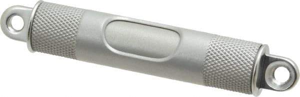 Starrett - 4 Inch Long x 7/16 Inch Wide, Level Replacement Tube and Plug - Black, Use With Levels - Exact Tool & Supply