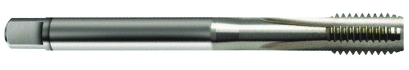 M9 x 1.0 Dia. - 6H - 3 FL - Cobalt Semi-Bott Yellow Ring Tap - Bright FORM-C DIN 374 - Exact Tool & Supply