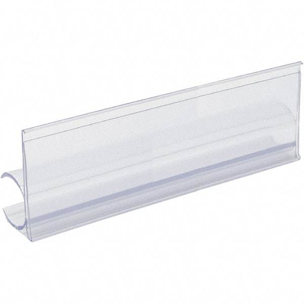 Aigner Index - Label Holders Backing: Snap-On Width (Inch): 1-1/4 - Exact Tool & Supply