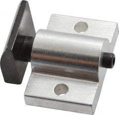 Vlier - 1-1/2" Body Width x 1" Body Len, 3/16" Stroke Len, 1-1/8" Btw Mt Hole Ctrs, 0.938" Btw Mt Hole & Edge, Tangless Square Spring Locating Stop - Exact Tool & Supply