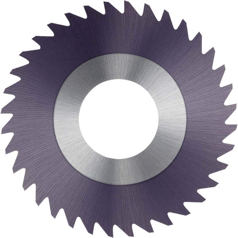 Harvey Tool - 1 x 1/64", 3/8" Arbor, 20-Tooth Solid Carbide Slitting & Slotting Saw - Exact Tool & Supply