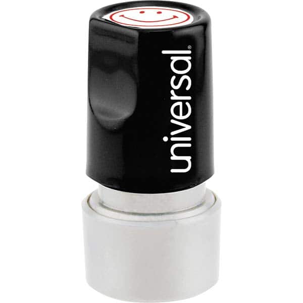 UNIVERSAL - Pre-inked Stock Stamps Type: Message Message: SMILEY FACE (ICON) - Exact Tool & Supply