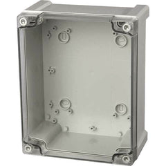 Fibox - NEMA 1, 4, 4X, 12 Polycarbonate Standard Enclosure with Screw Cover - Exact Tool & Supply
