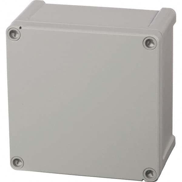 Fibox - NEMA 1, 4, 4X, 12 Polycarbonate Standard Enclosure with Screw Cover - Exact Tool & Supply