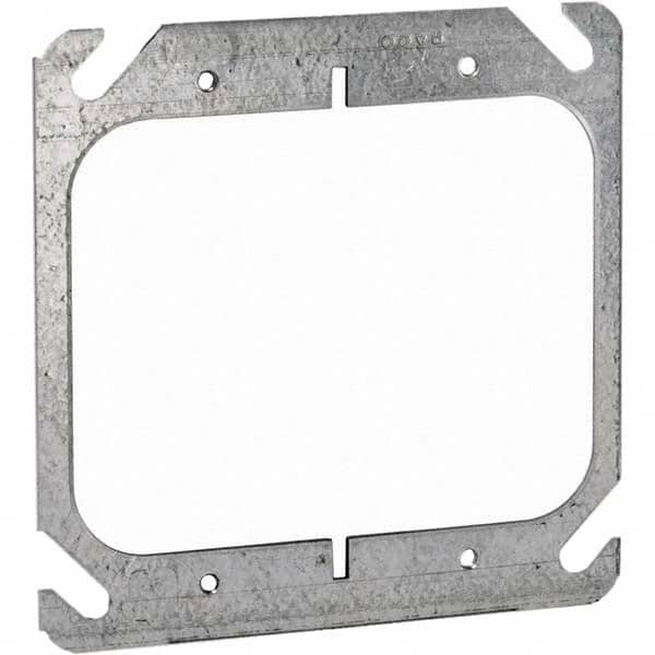 Hubbell-Raco - Steel Electrical Box Flat Cover - Exact Tool & Supply