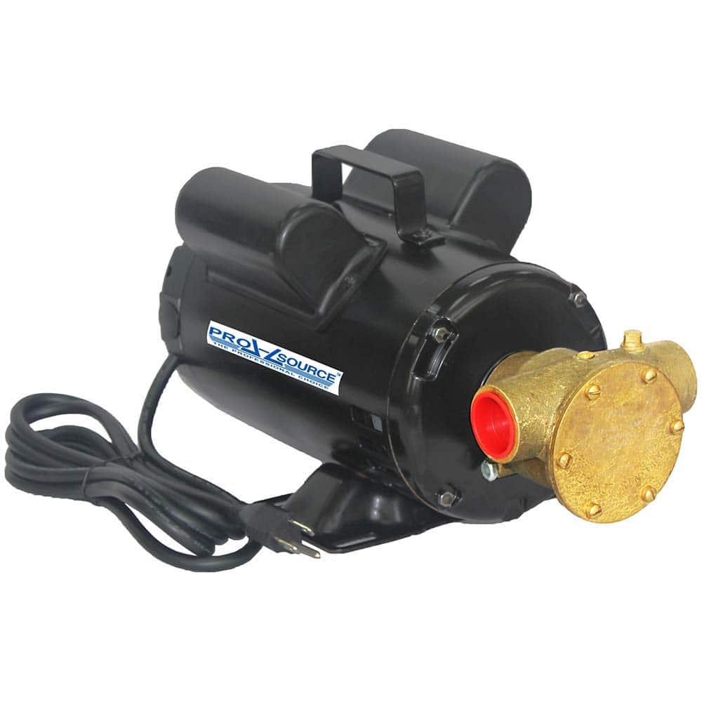 PRO-SOURCE - Flexible Impeller Pumps; Inlet Size: 1 (Inch); RPM: 1725.000 ; Horsepower: .75 ; Input Voltage: 115/230 ; Outlet Size: 1 (Inch); Maximum Flow Rate (GPM): 23.00 - Exact Tool & Supply